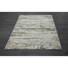4' X 6' Beige Abstract Distressed Area Rug