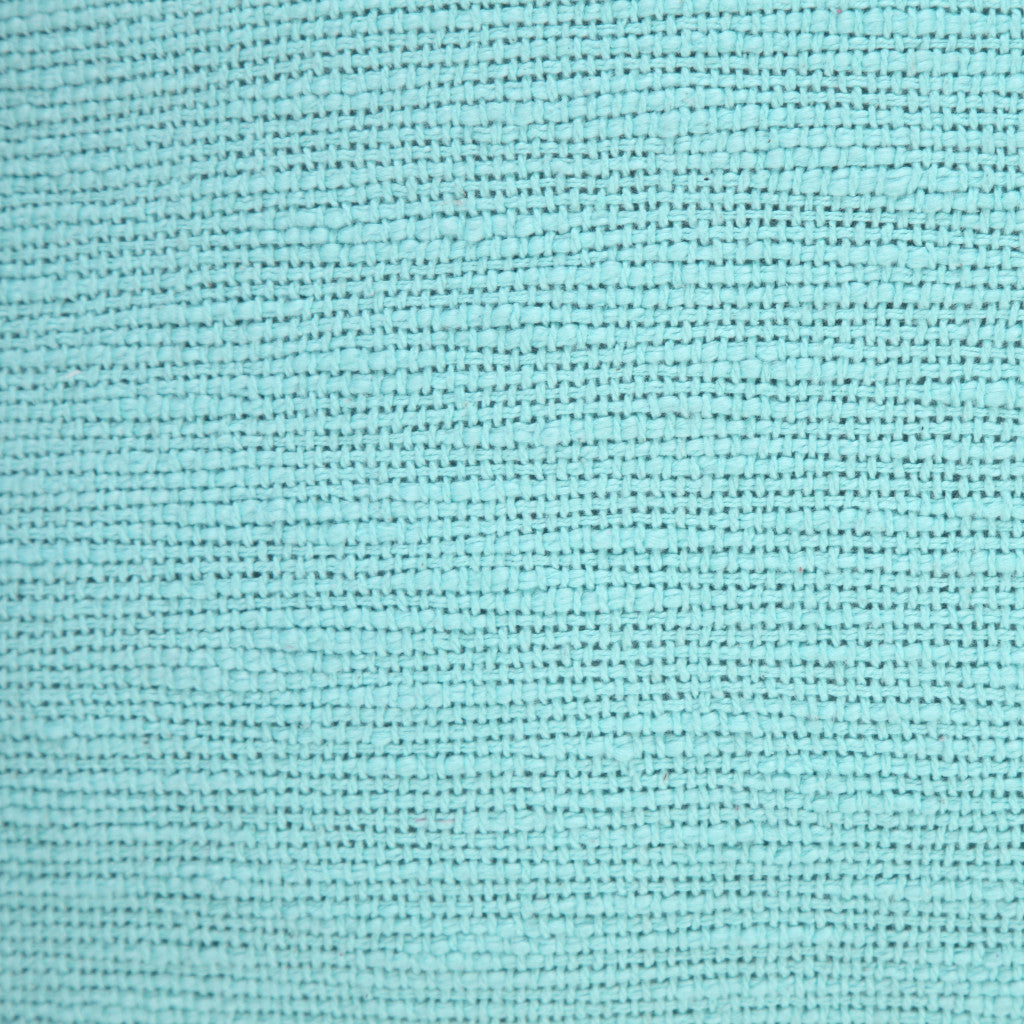 Blue Abstract Zippered 100% Cotton Throw Pillow Set Of Two - 20" x 20"