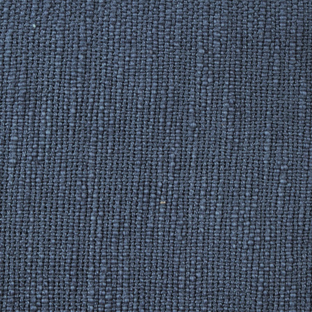 Blue Abstract Zippered 100% Cotton Throw Pillow Set Of Two - 20" x 20"