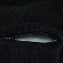 Blue Abstract Zippered 100% Cotton Throw Pillow Set Of Two - 20