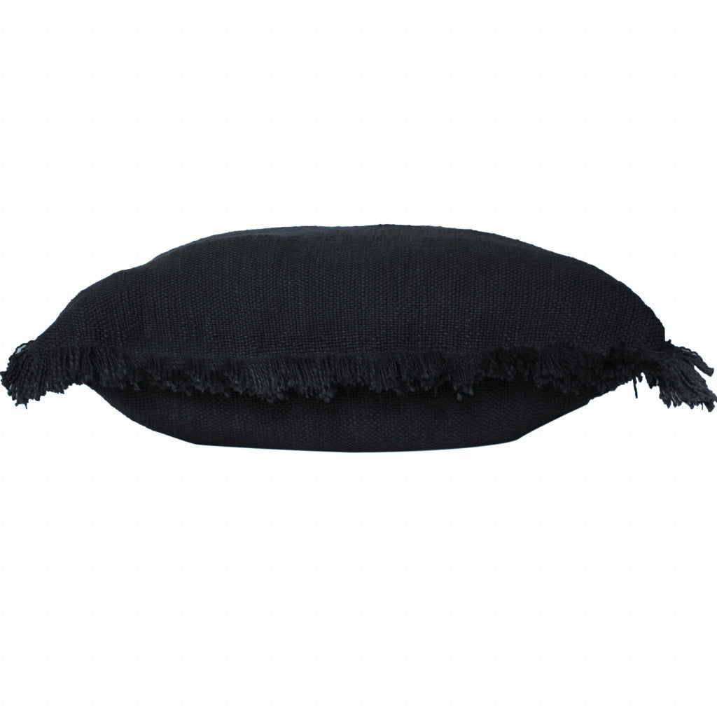 Blue Abstract Zippered 100% Cotton Throw Pillow Set Of Two - 20" x 20"