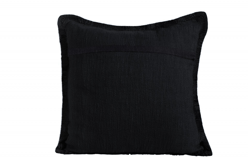 Blue Abstract Zippered 100% Cotton Throw Pillow Set Of Two - 20" x 20"