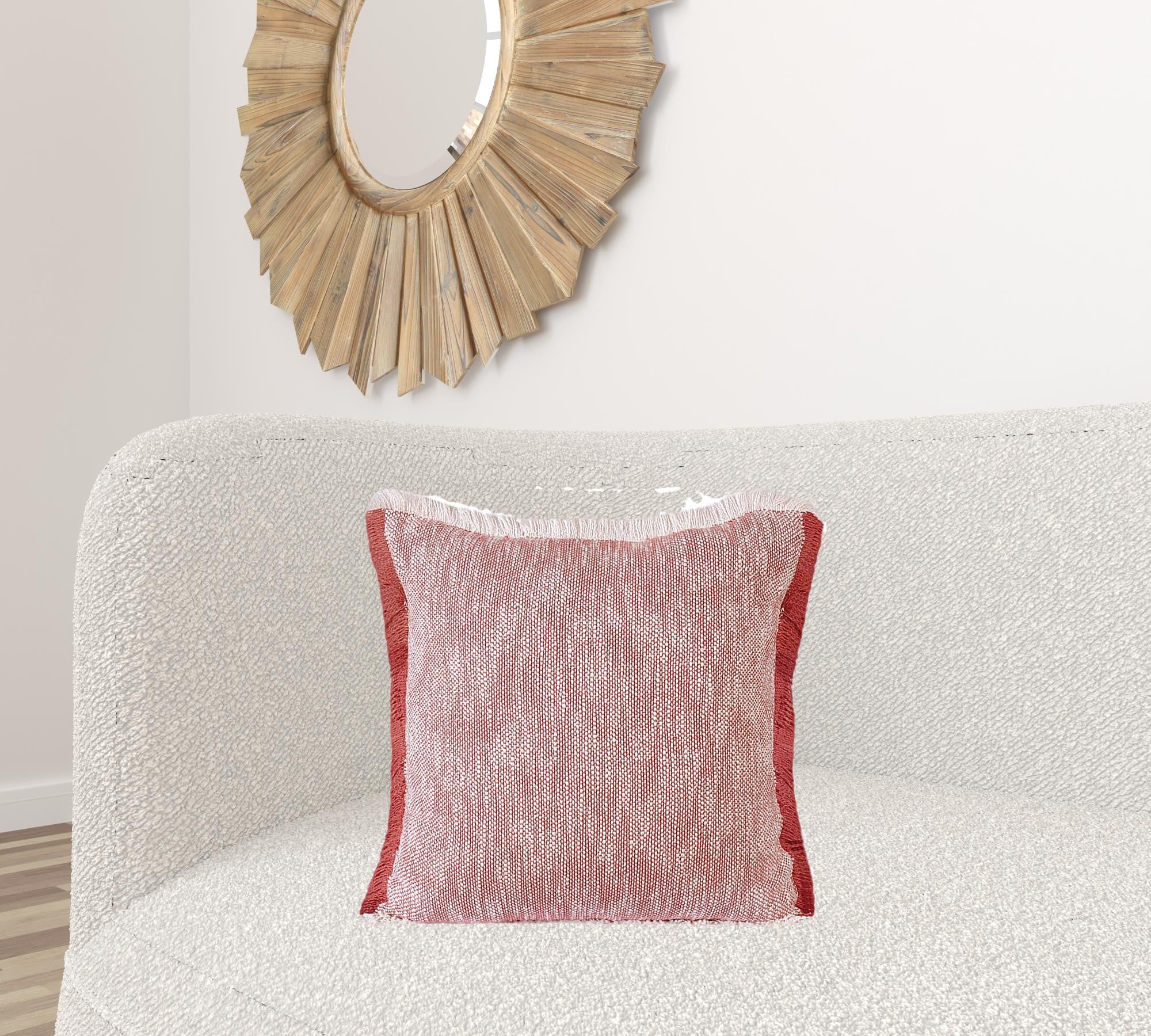 Blue Abstract Zippered 100% Cotton Throw Pillow Set Of Two - 20" x 20"