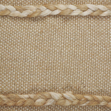 Black Striped Zippered Jute Throw Pillow Set Of Two - 24