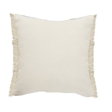 Black Striped Zippered Jute Throw Pillow Set Of Two - 24