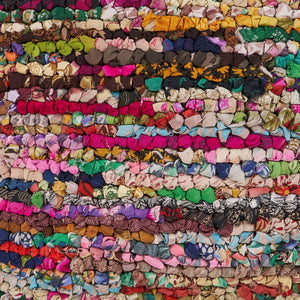 兩件套 26 英寸 X 26 英寸多彩條紋拉鍊天然抱枕