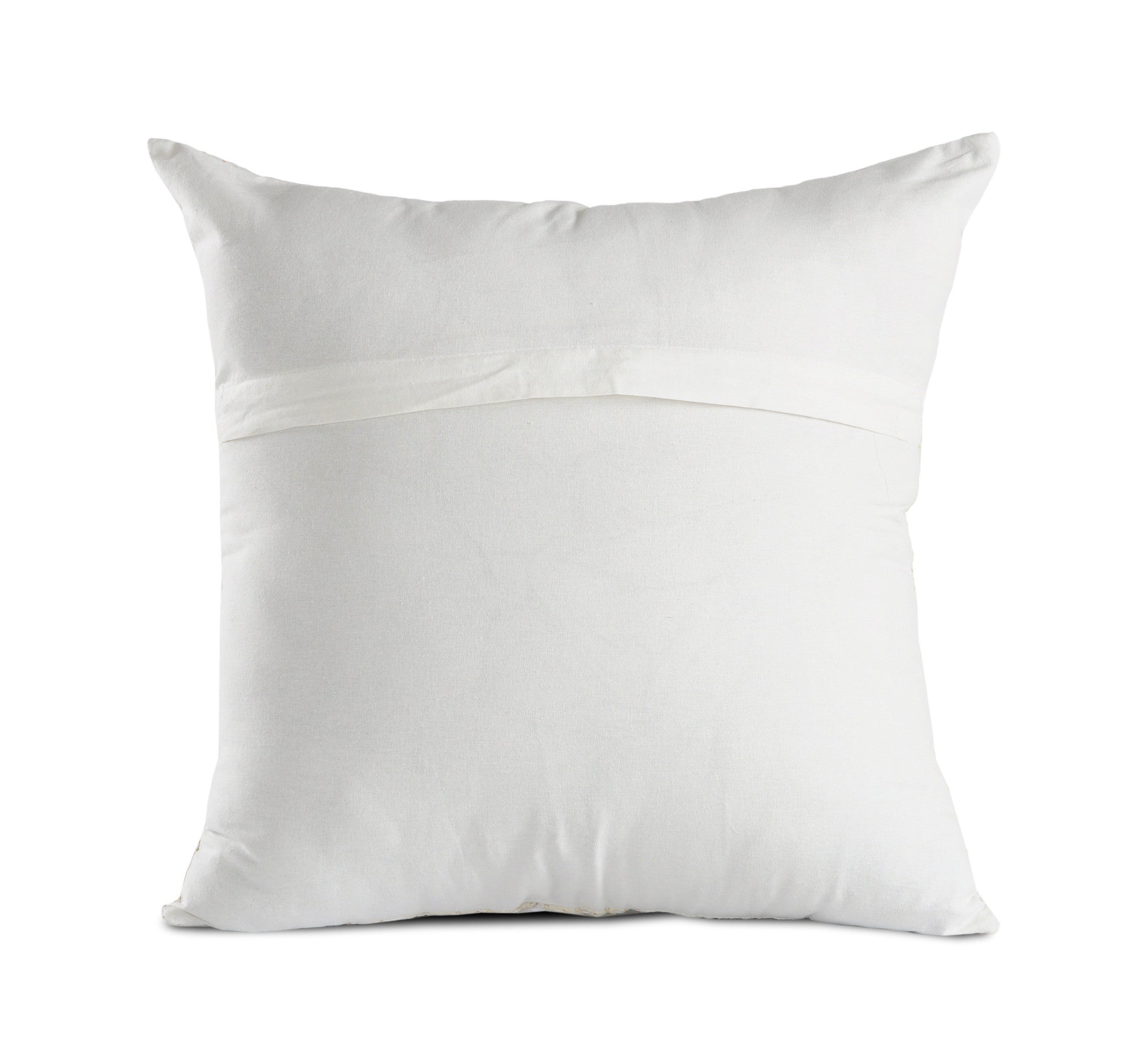 Set Of Two 20" X 20" Pink Patchwork Zippered 100% Cotton Throw Pillow