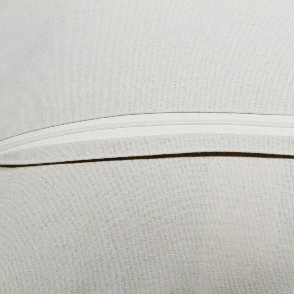 兩個 20 英寸 X 20 英寸黑色 V 形拉鍊滌綸抱枕一套