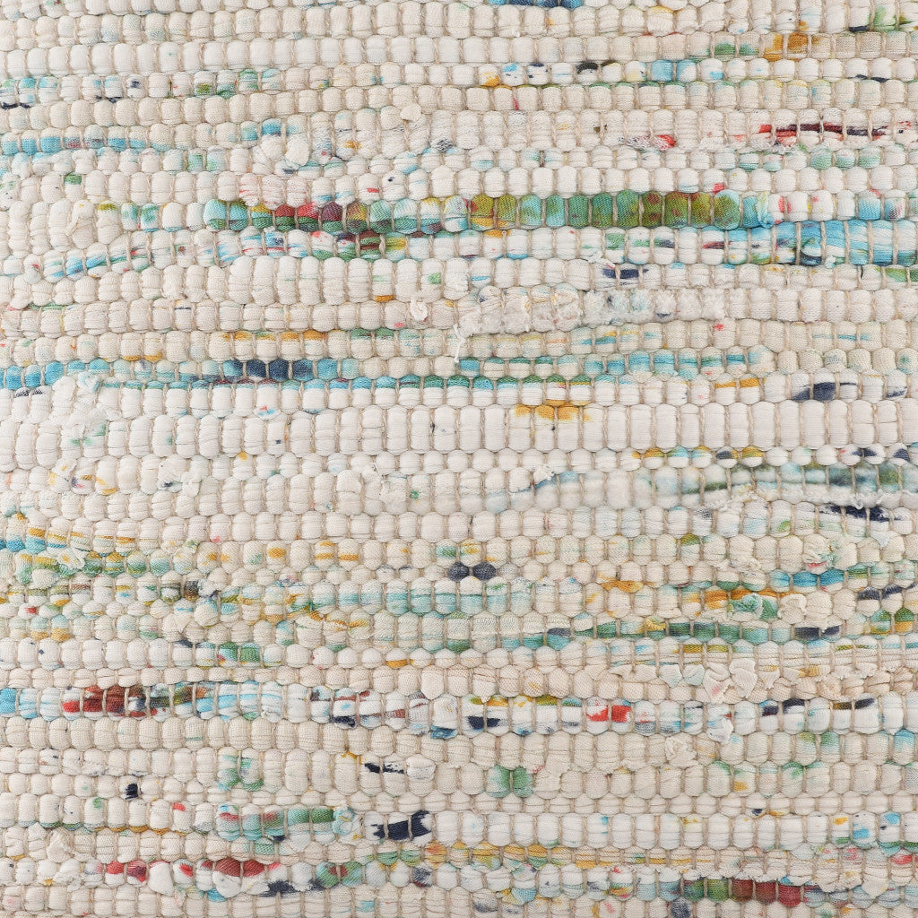 Set Of Two 20" X 20" Brown Abstract Zippered 100% Cotton Throw Pillow