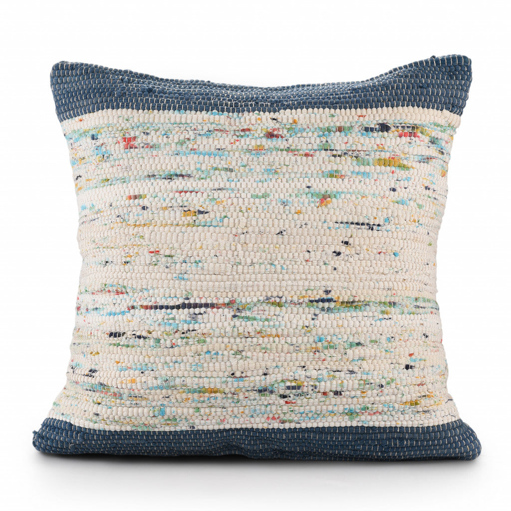 Set Of Two 20" X 20" Brown Abstract Zippered 100% Cotton Throw Pillow