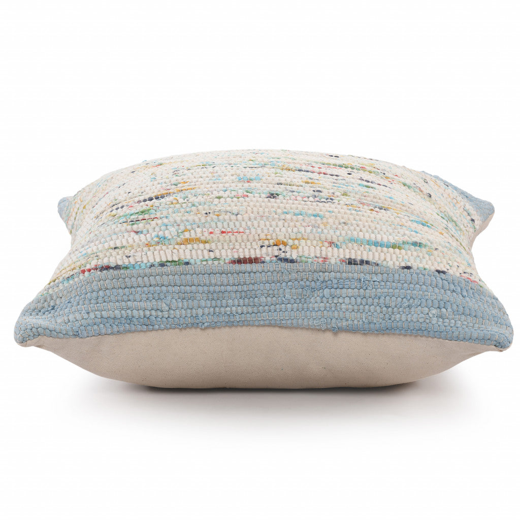 Set Of Two 20" X 20" Brown Abstract Zippered 100% Cotton Throw Pillow