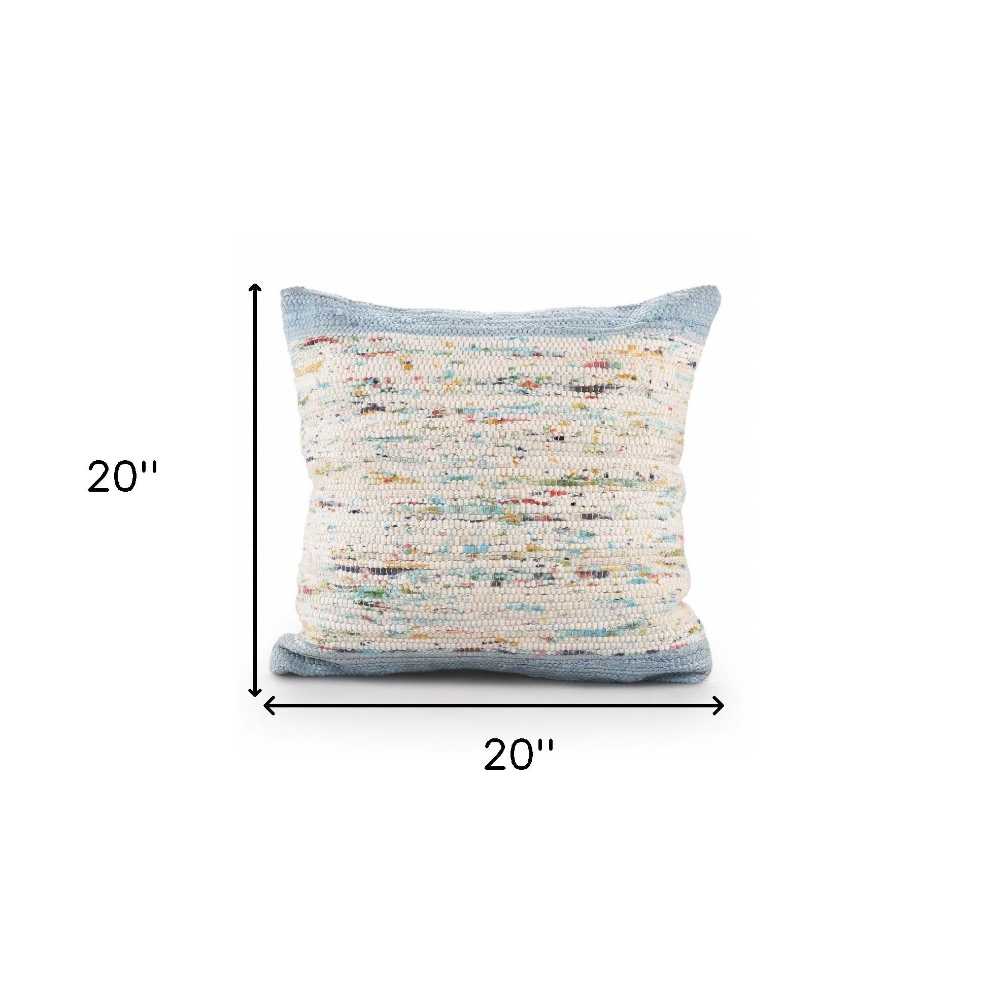 Set Of Two 20" X 20" Brown Abstract Zippered 100% Cotton Throw Pillow