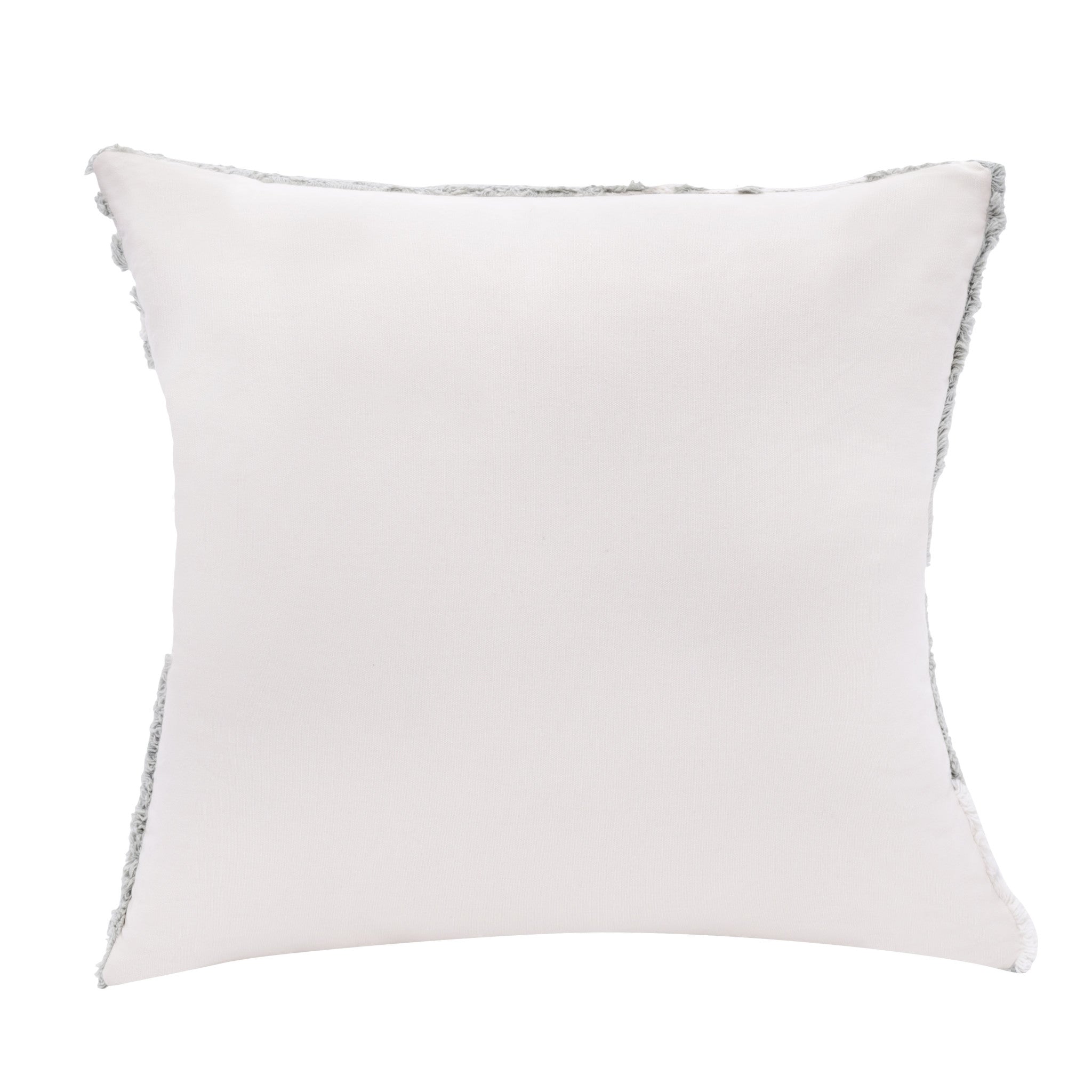 Set Of Two 22" X 22" Purple Striped Zippered 100% Cotton Throw Pillow