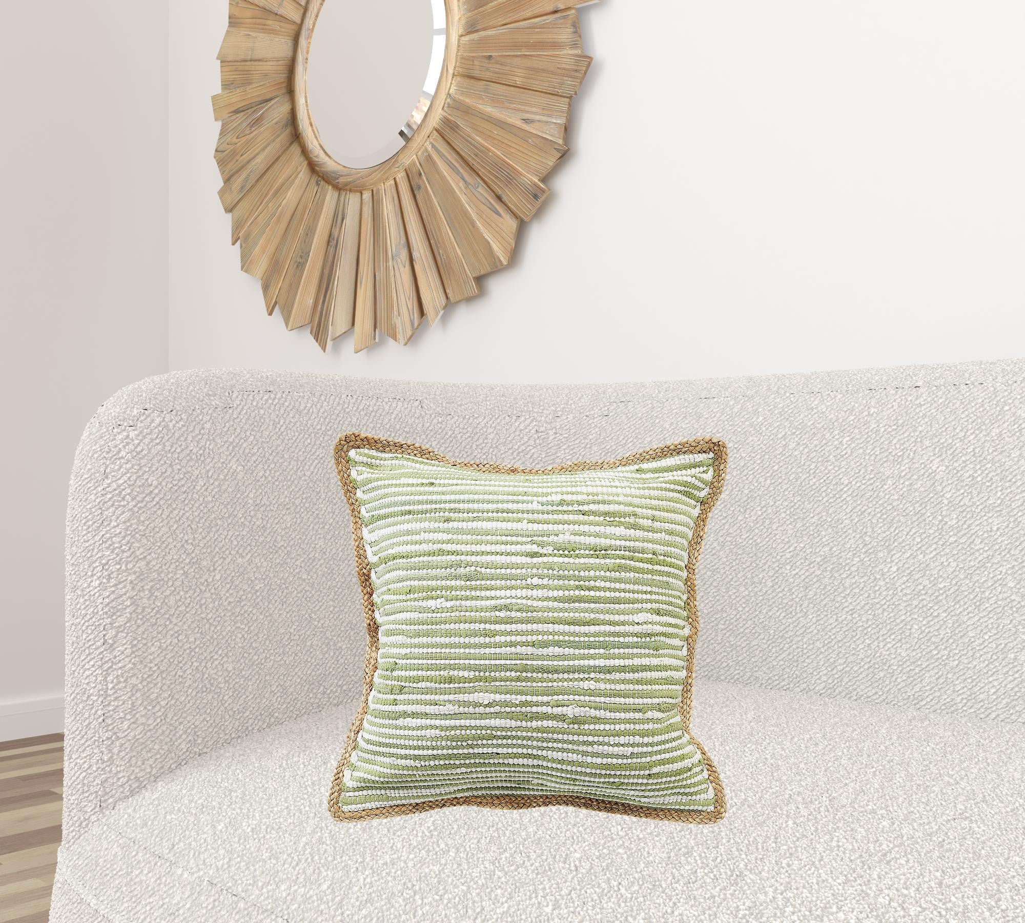 Blue Solid Color Zippered 100% Cotton Throw Pillow Set Of Two 20" X 20"