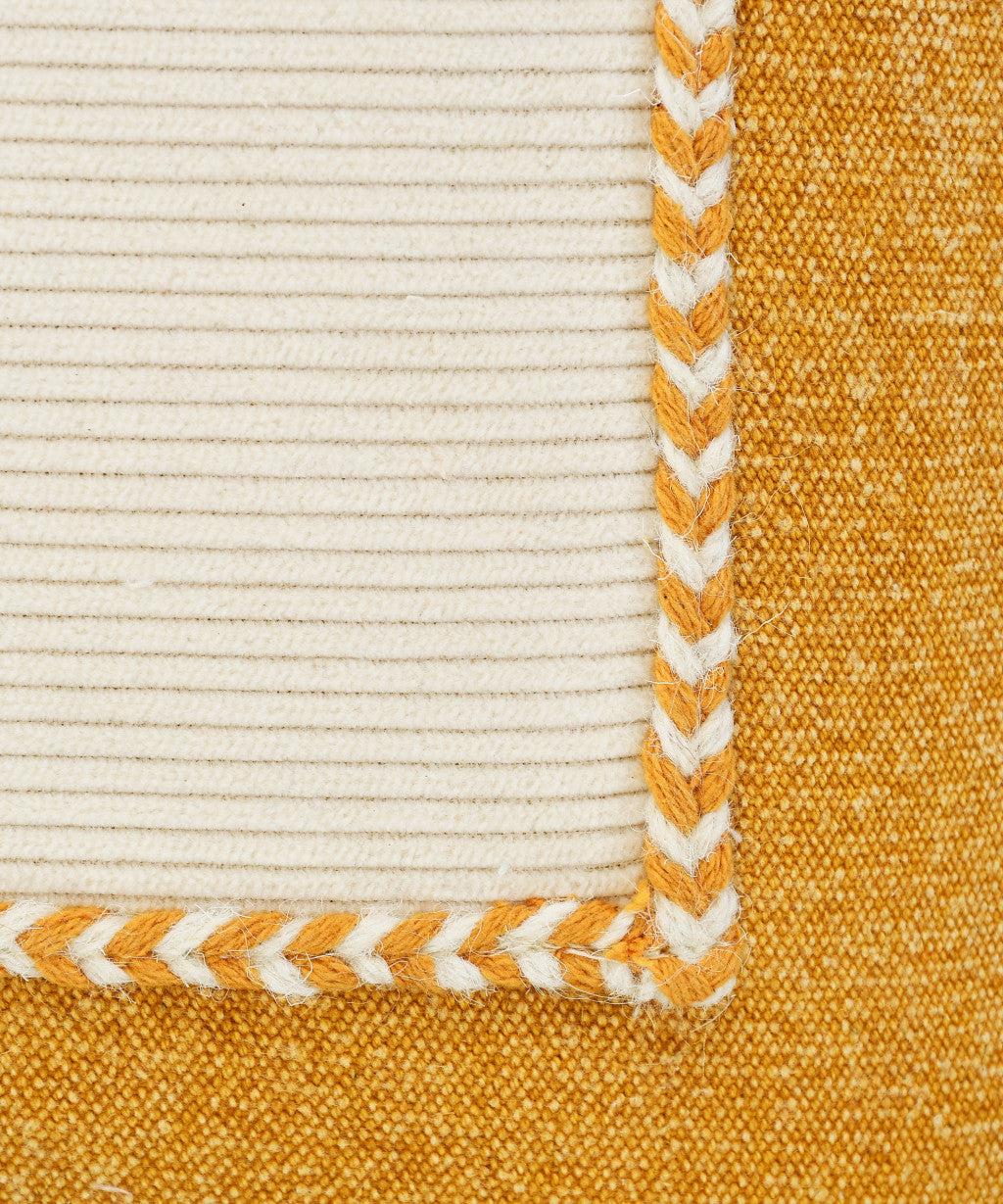 Set Of Two 20" X 20" Brown Zippered 100% Cotton Throw Pillow