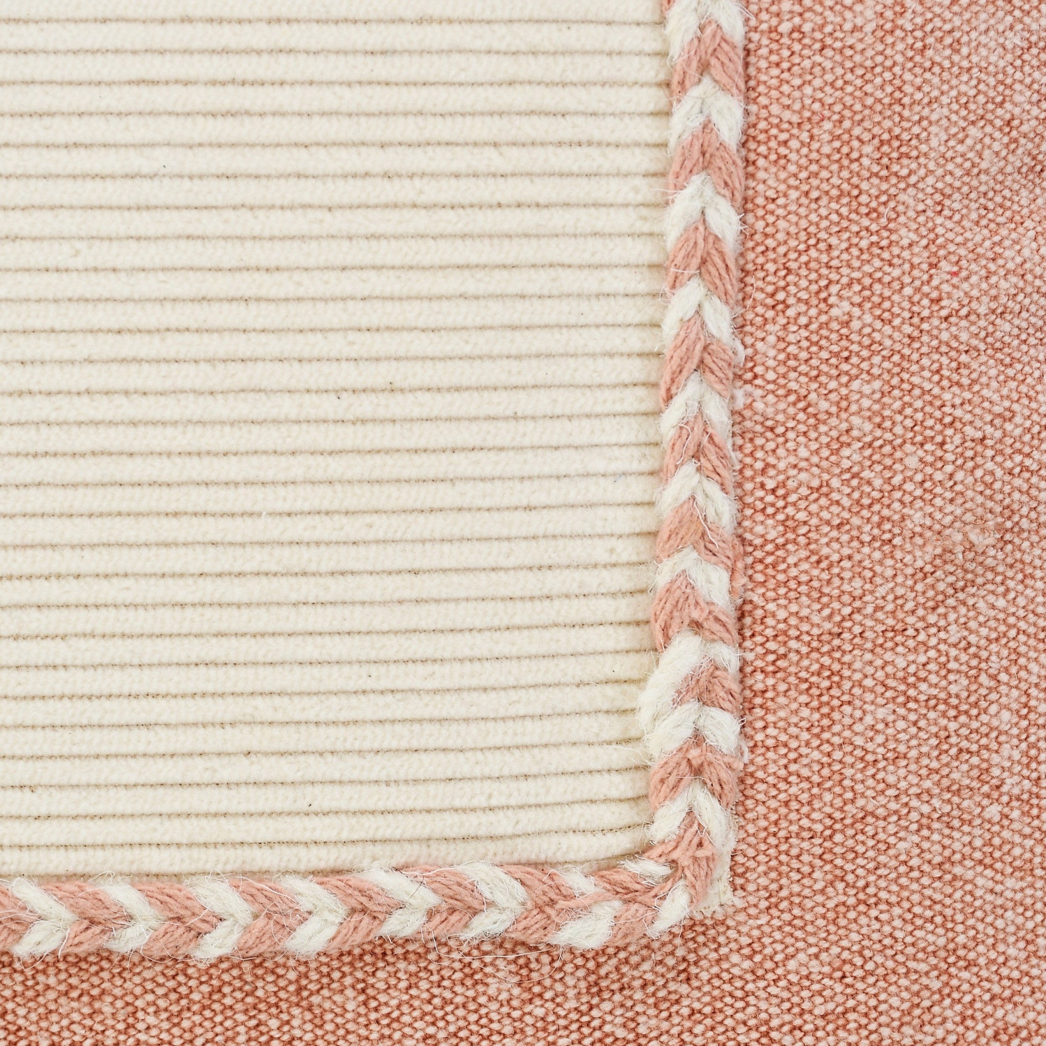 Set Of Two 20" X 20" Brown Zippered 100% Cotton Throw Pillow