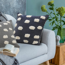 Gray Zippered 100% Cotton Throw Pillow Set Of Two - 20