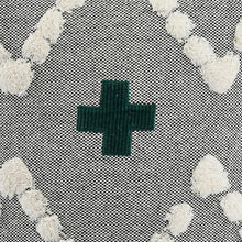 Gray Geometric Zippered 100% Cotton Throw Pillow Set Of Two - 20