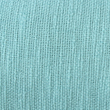 Blue Abstract Zippered 100% Cotton Throw Pillow Set Of Two - 20