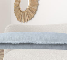 Blue Abstract Zippered 100% Cotton Throw Pillow Set Of Two - 20