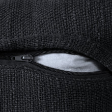 Blue Abstract Zippered 100% Cotton Throw Pillow Set Of Two - 20