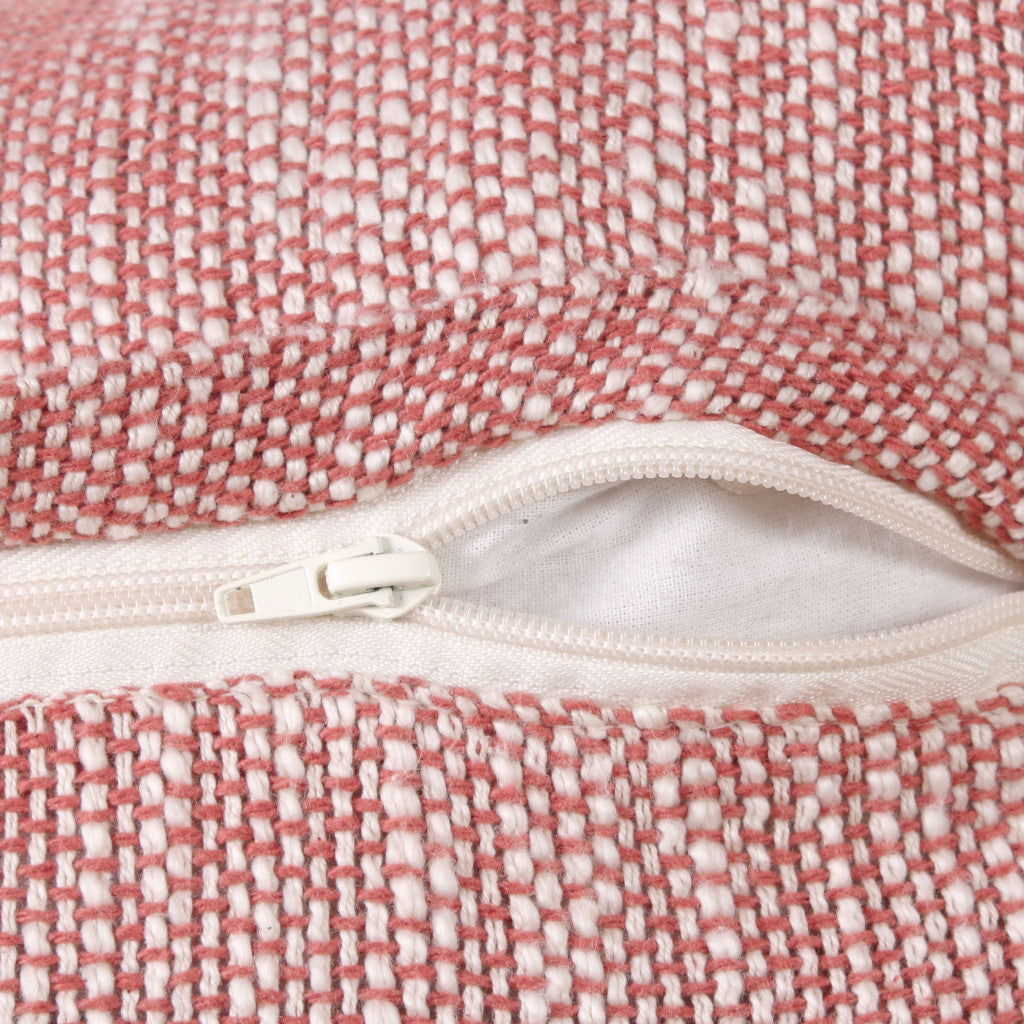 Blue Abstract Zippered 100% Cotton Throw Pillow Set Of Two - 20" x 20"