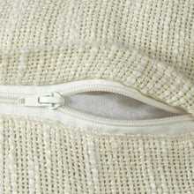 Blue Abstract Zippered 100% Cotton Throw Pillow Set Of Two - 20