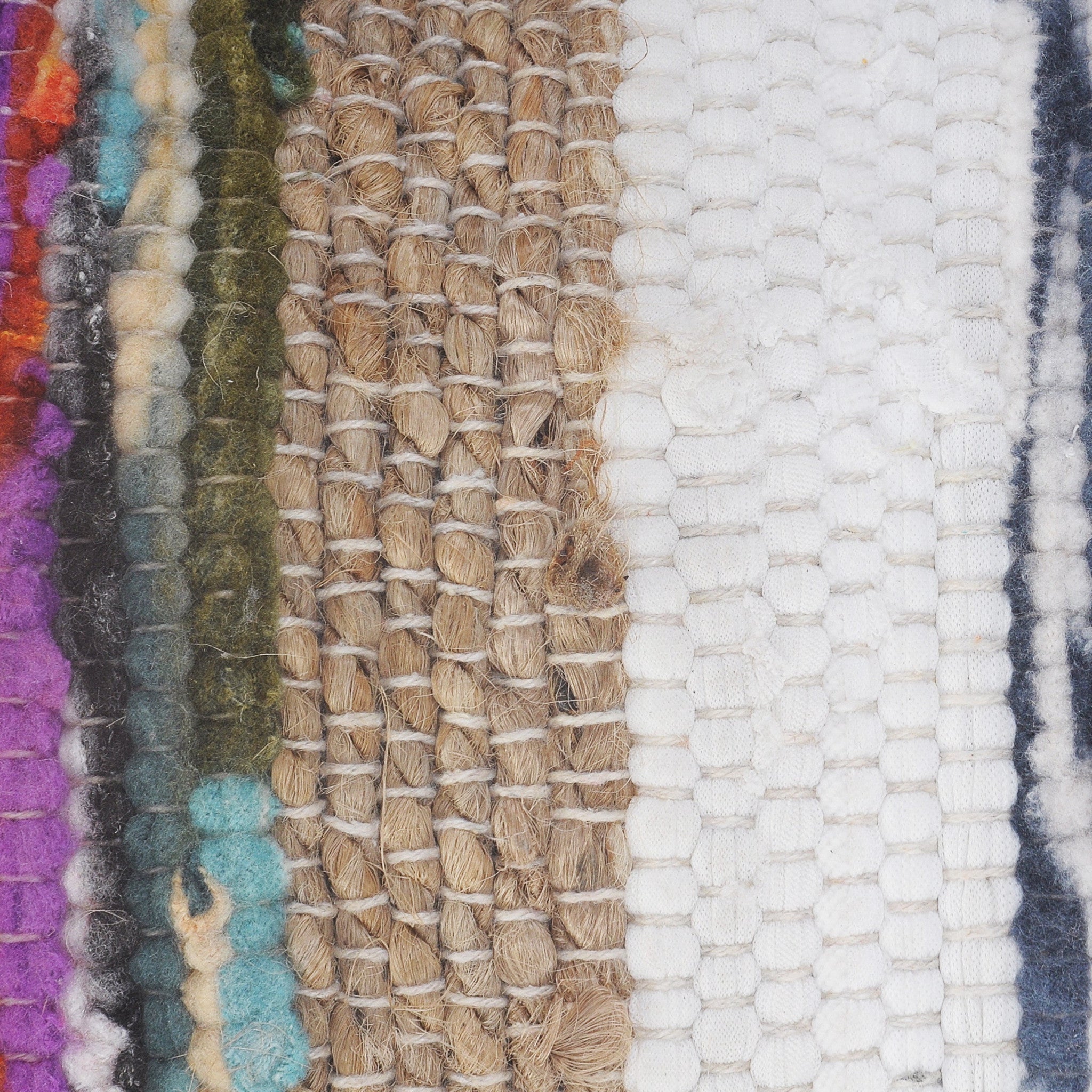 Set Of Two 14" X 36" White Geometric Zippered Polyester Throw Pillow