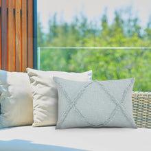 Gray Geometric Zippered 100% Cotton Throw Pillow Set Of Two 20