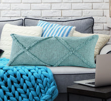 Gray Geometric Zippered 100% Cotton Throw Pillow Set Of Two 20