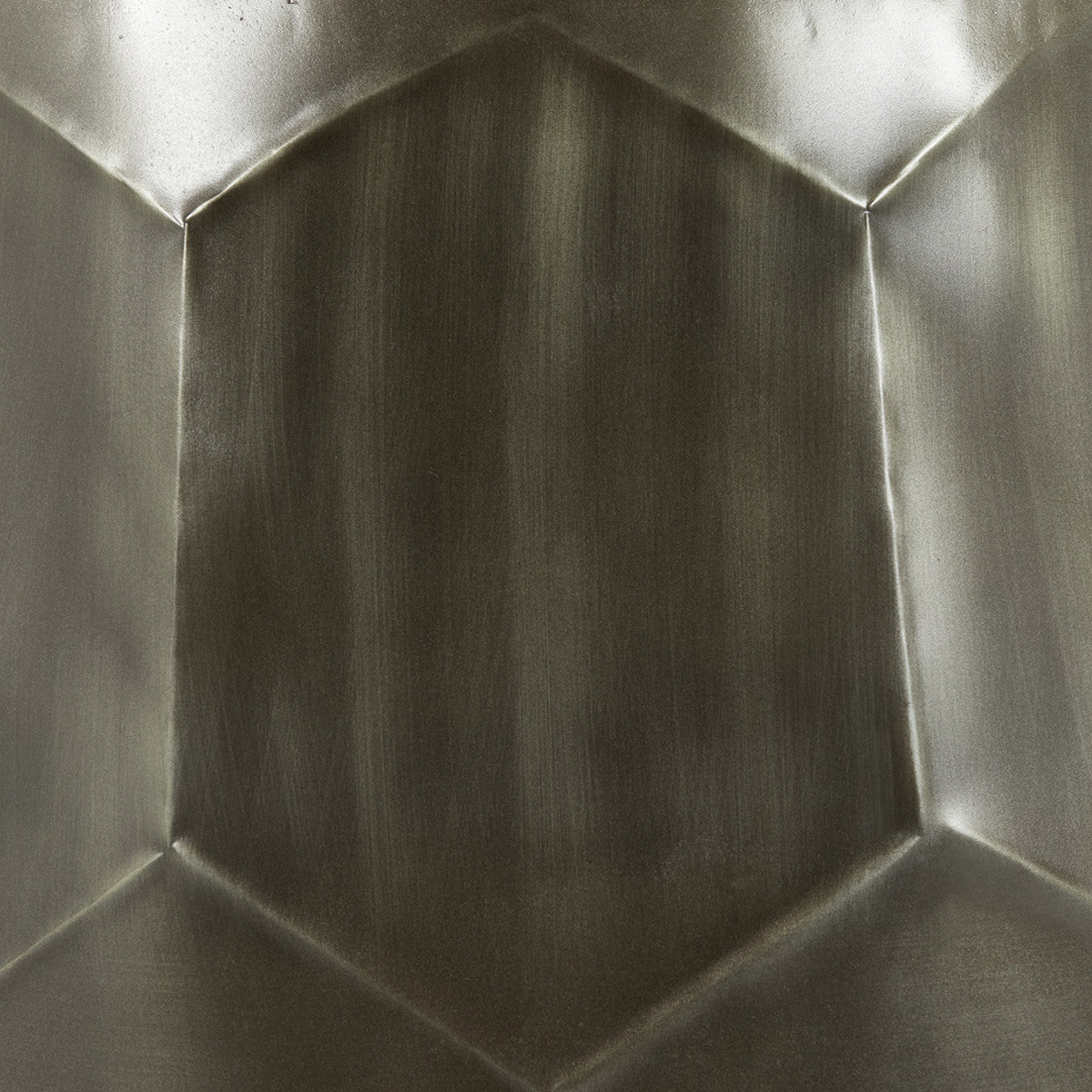 36" Iron Free Form Distressed Coffee Table