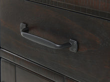 Brown Solid Wood End Table With Drawer 25