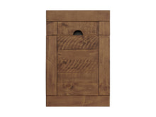 Black And Dark Brown Solid Wood End Table With Drawer 25