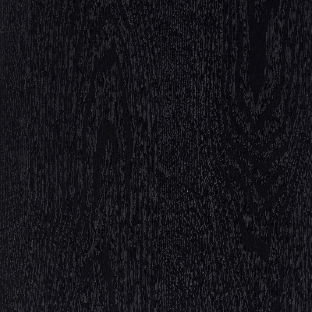 34" Black Manufactured Wood Square Coffee Table