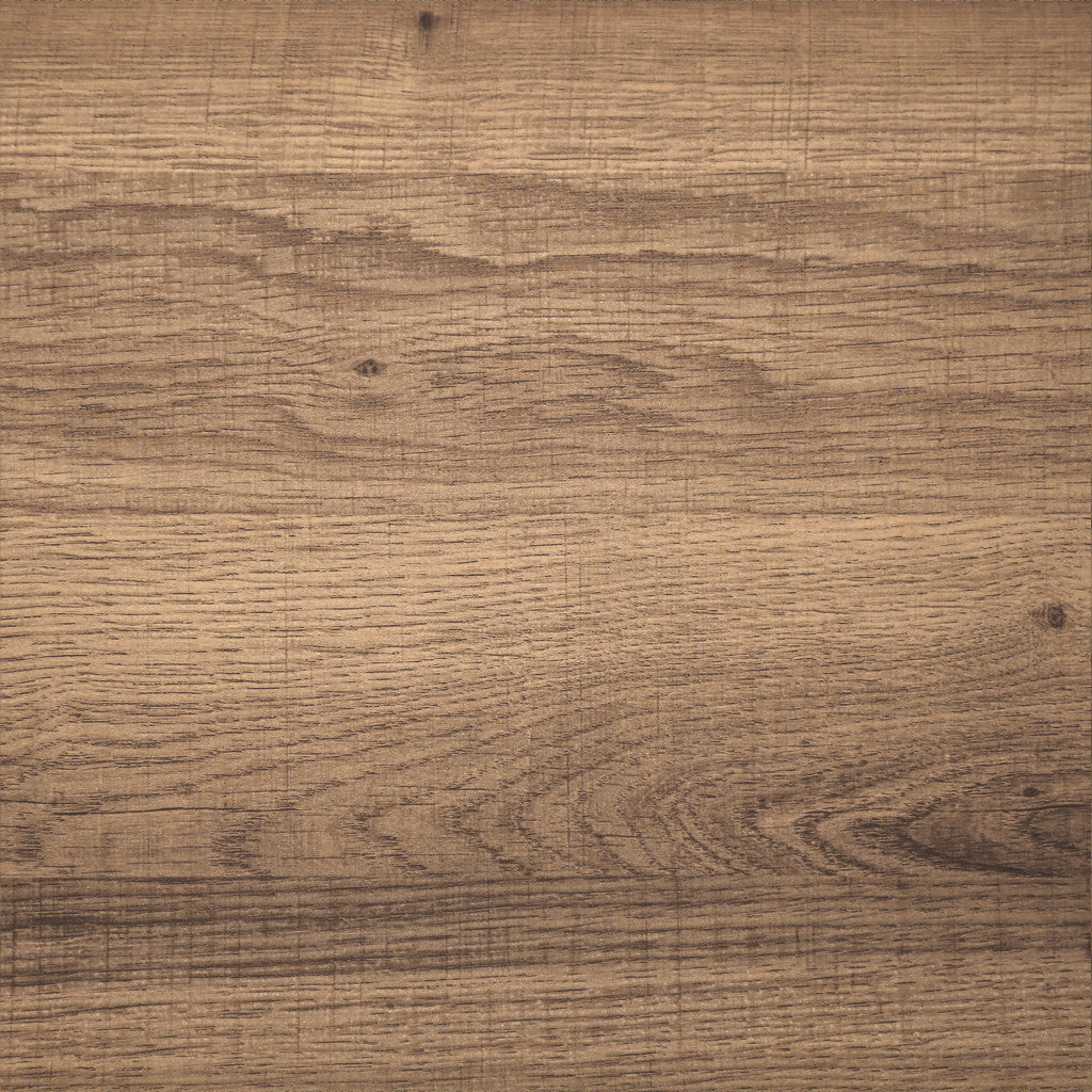 Black Brown and Glass Round Coffee Table With Shelf 34"