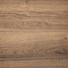 Black Brown and Glass Round Coffee Table With Shelf 34