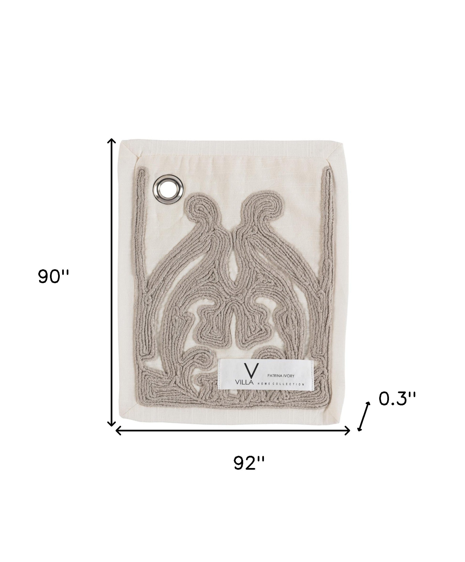 Ivory Queen 100% Cotton 200 Tc Cotton Sateen Warp:-40S Weft:- 40S, Reed:- 126, Picks:- 76 Gsm-120 Thread Count Dry Clean Only Duvet Cover