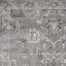 8' x 13' Polypropylene Grey Area Rug