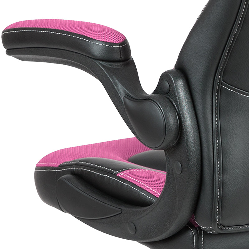 Pink-Black Racing Gaming Chair
