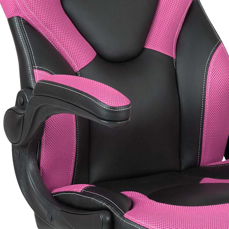 Pink-Black Racing Gaming Chair