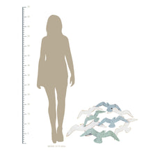 Birds Wall Decor with Distressed Finish