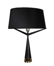 Black Carbon Steel Desk Table Lamp