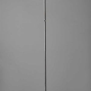 Brushed Steel Metal Contempo Oval Home Standing Light Decorative LED Torchiere