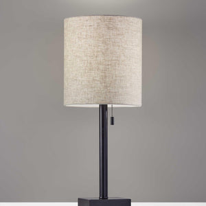 Dark Bronze Metal Table Lamp