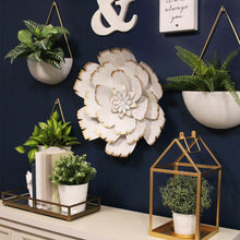 Golden Open Metal Lantern