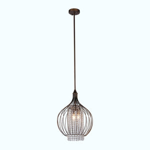 Kate Modern Hanging Light Crystal Round Chandelier Lamp