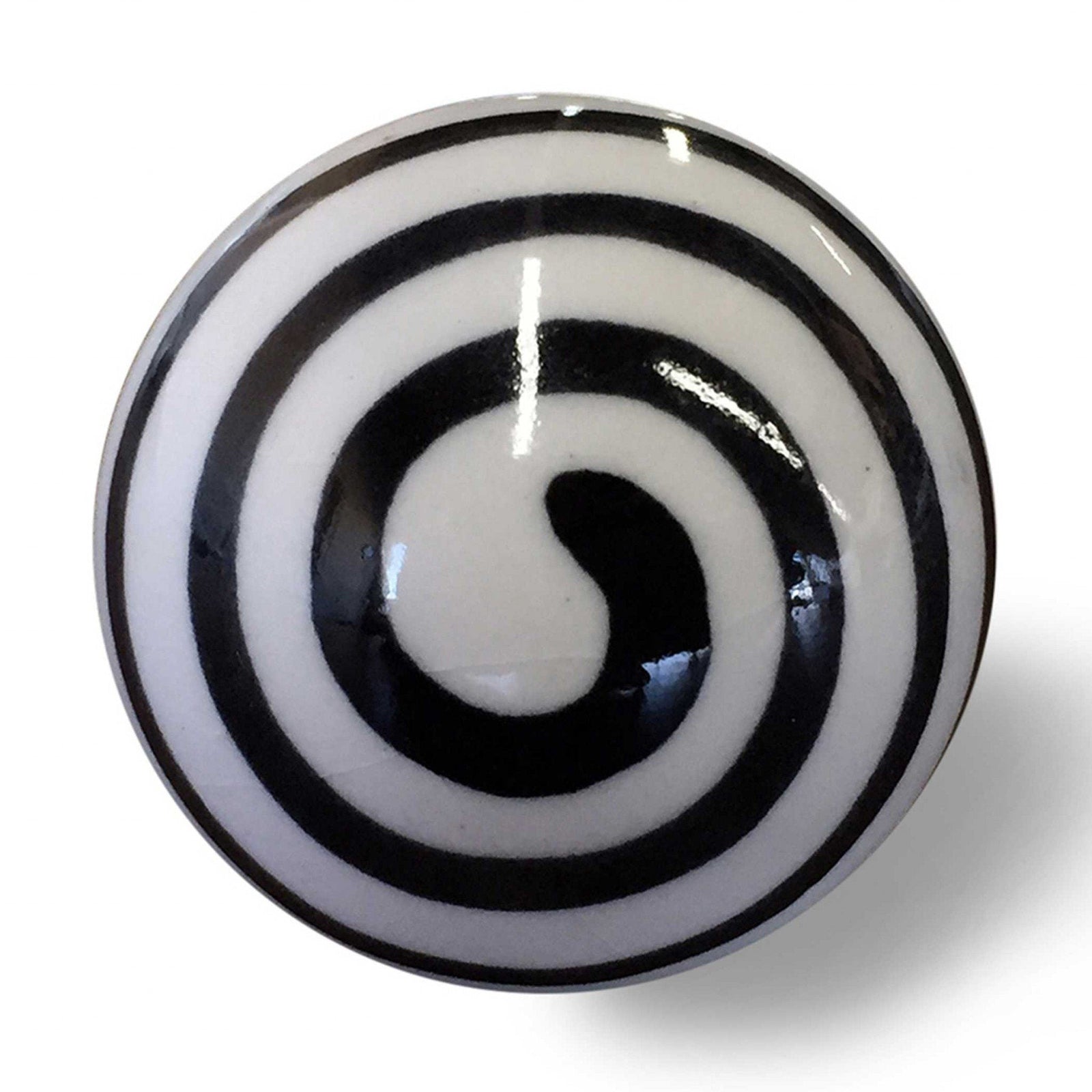 Multicolor Traditional Touch Cabinet Organizer Drawer Dresser Handle Ceramic Metal Accent Knob 12 Pack