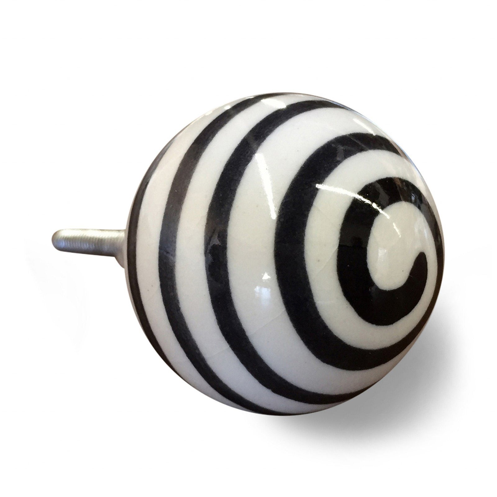 Multicolor Traditional Touch Cabinet Organizer Drawer Dresser Handle Ceramic Metal Accent Knob 12 Pack