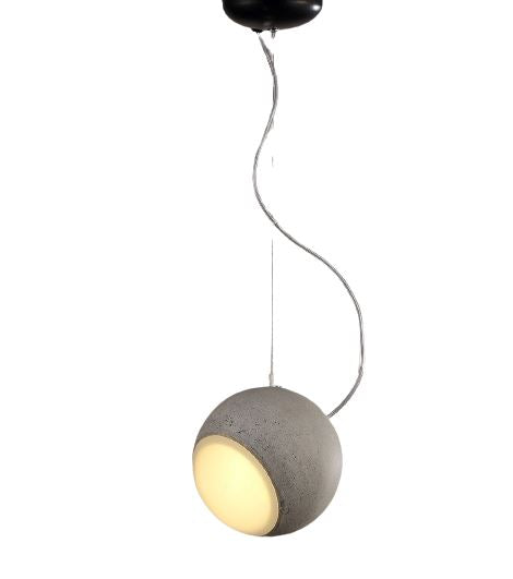 Silver Contemporary Modern Hanging Ceiling Light Round Pendant Lamp