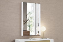 White Glass Home Decor Wall Mirror
